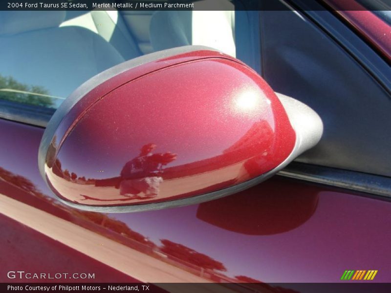 Merlot Metallic / Medium Parchment 2004 Ford Taurus SE Sedan