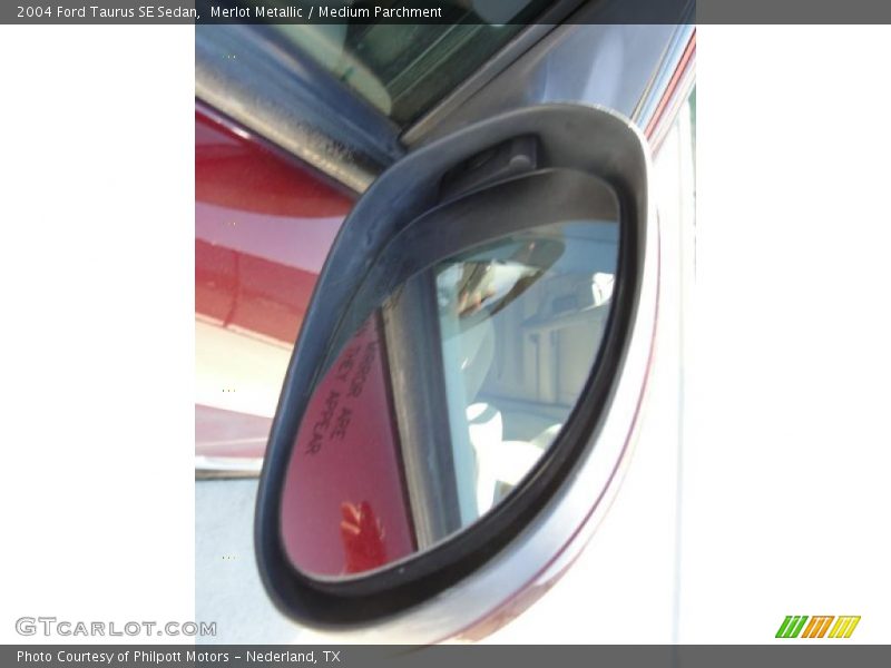 Merlot Metallic / Medium Parchment 2004 Ford Taurus SE Sedan