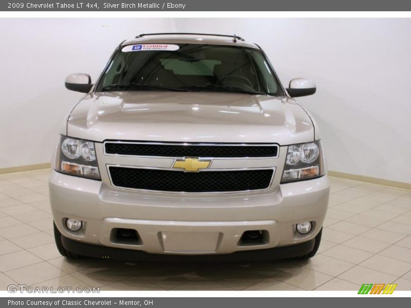 Silver Birch Metallic / Ebony 2009 Chevrolet Tahoe LT 4x4