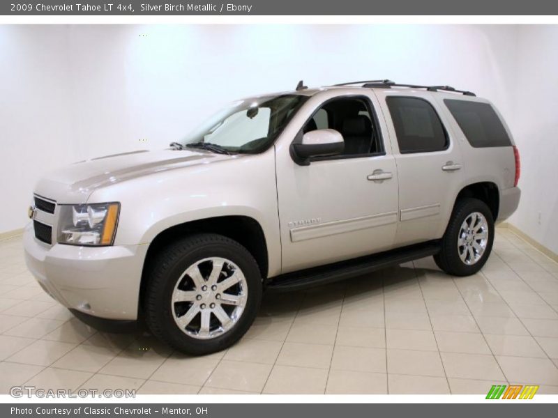 Silver Birch Metallic / Ebony 2009 Chevrolet Tahoe LT 4x4