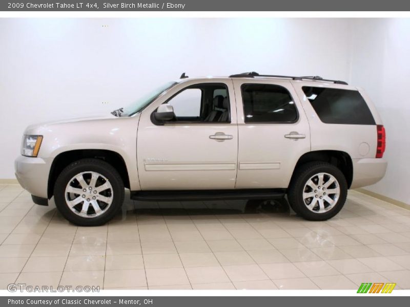 Silver Birch Metallic / Ebony 2009 Chevrolet Tahoe LT 4x4