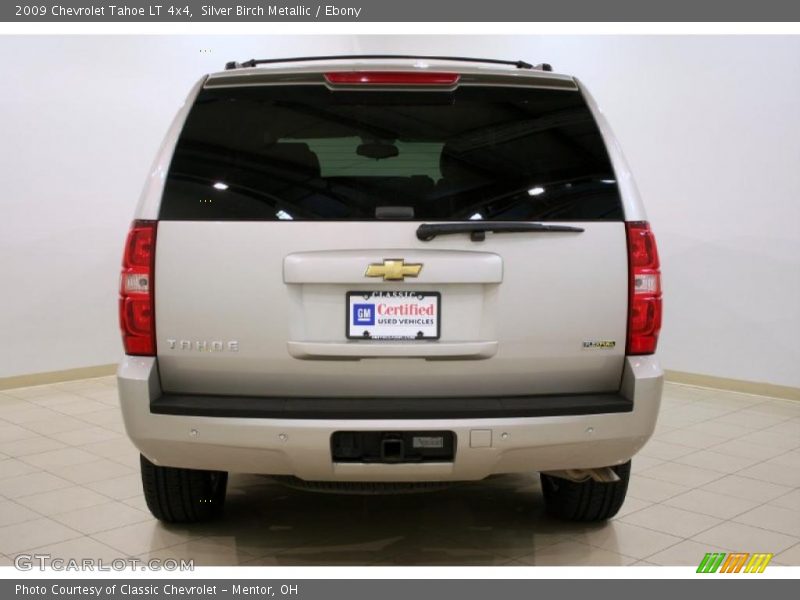 Silver Birch Metallic / Ebony 2009 Chevrolet Tahoe LT 4x4