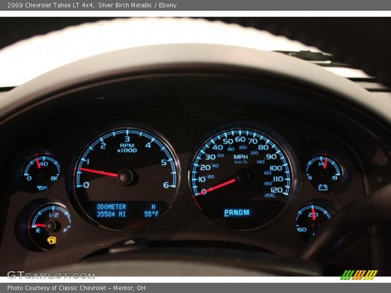 Silver Birch Metallic / Ebony 2009 Chevrolet Tahoe LT 4x4