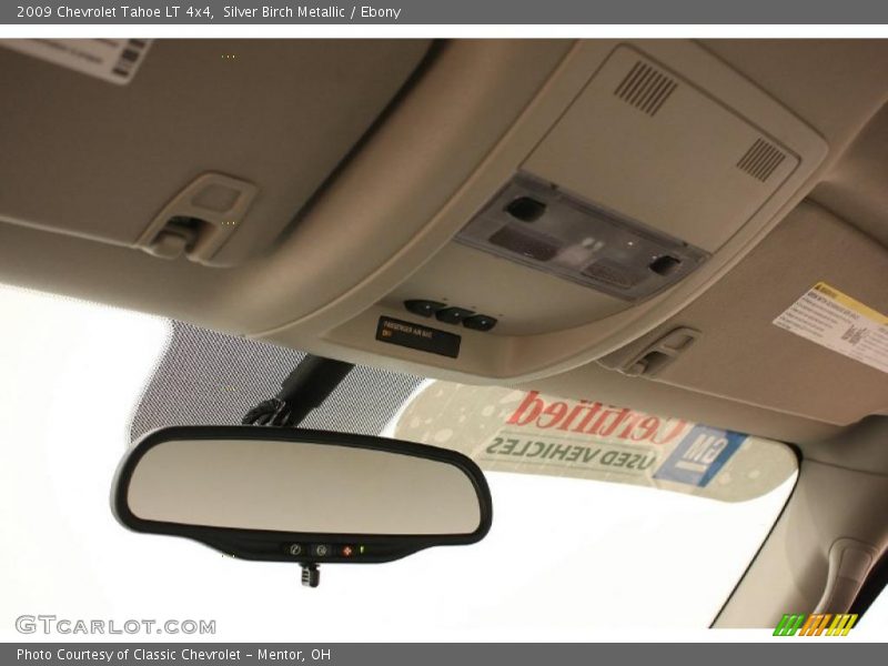 Silver Birch Metallic / Ebony 2009 Chevrolet Tahoe LT 4x4