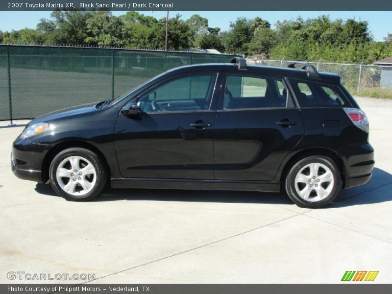 Black Sand Pearl / Dark Charcoal 2007 Toyota Matrix XR