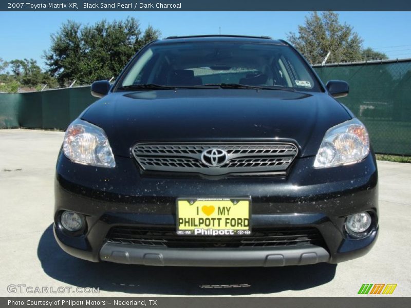 Black Sand Pearl / Dark Charcoal 2007 Toyota Matrix XR