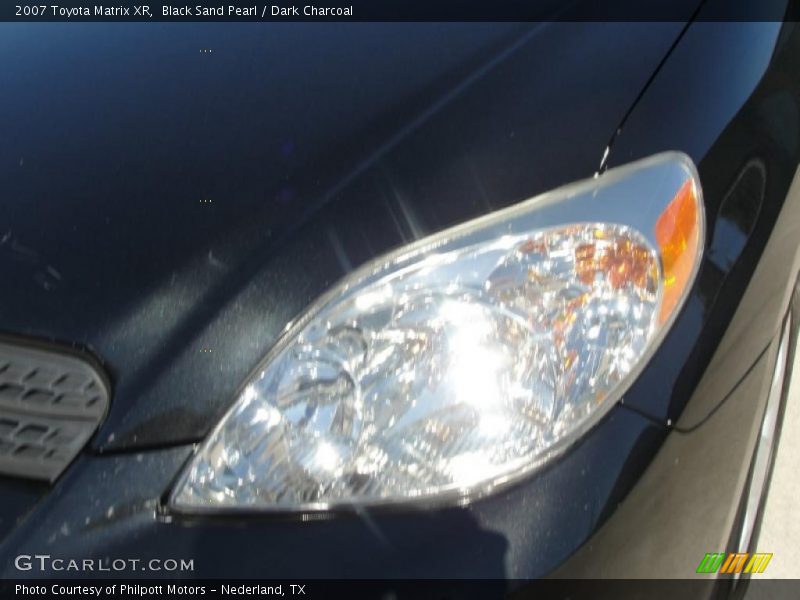 Black Sand Pearl / Dark Charcoal 2007 Toyota Matrix XR