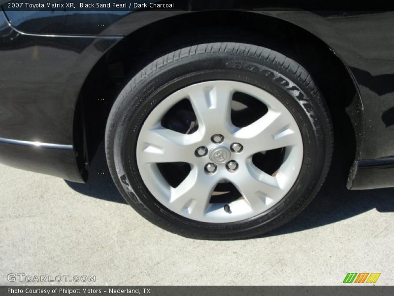 Black Sand Pearl / Dark Charcoal 2007 Toyota Matrix XR
