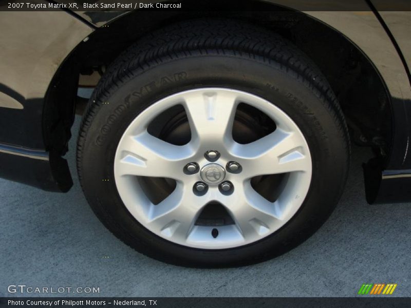 Black Sand Pearl / Dark Charcoal 2007 Toyota Matrix XR