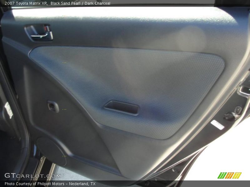 Black Sand Pearl / Dark Charcoal 2007 Toyota Matrix XR