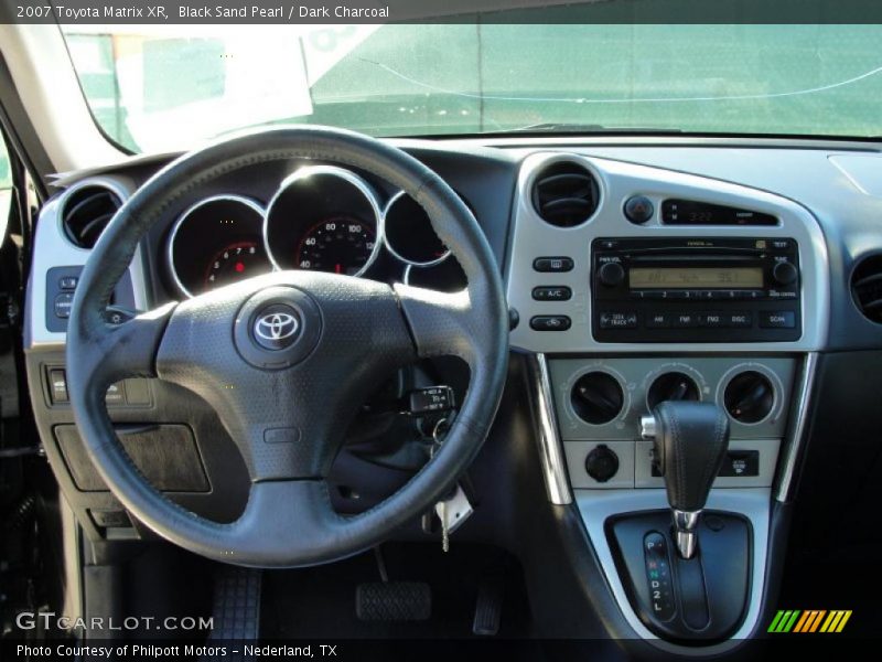 Black Sand Pearl / Dark Charcoal 2007 Toyota Matrix XR