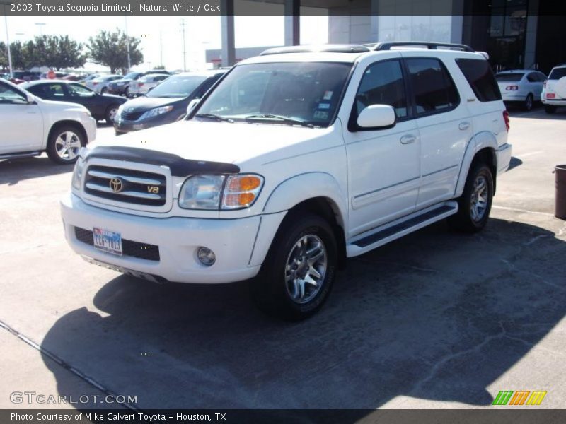 Natural White / Oak 2003 Toyota Sequoia Limited