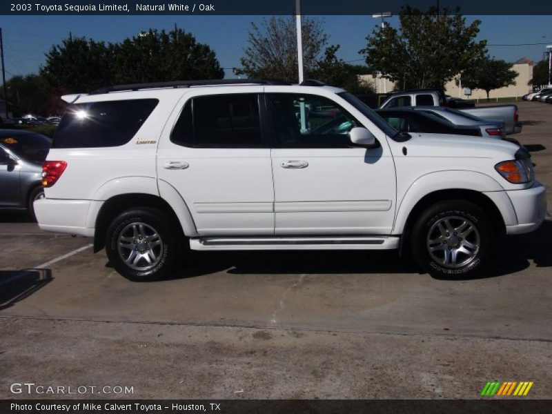 Natural White / Oak 2003 Toyota Sequoia Limited