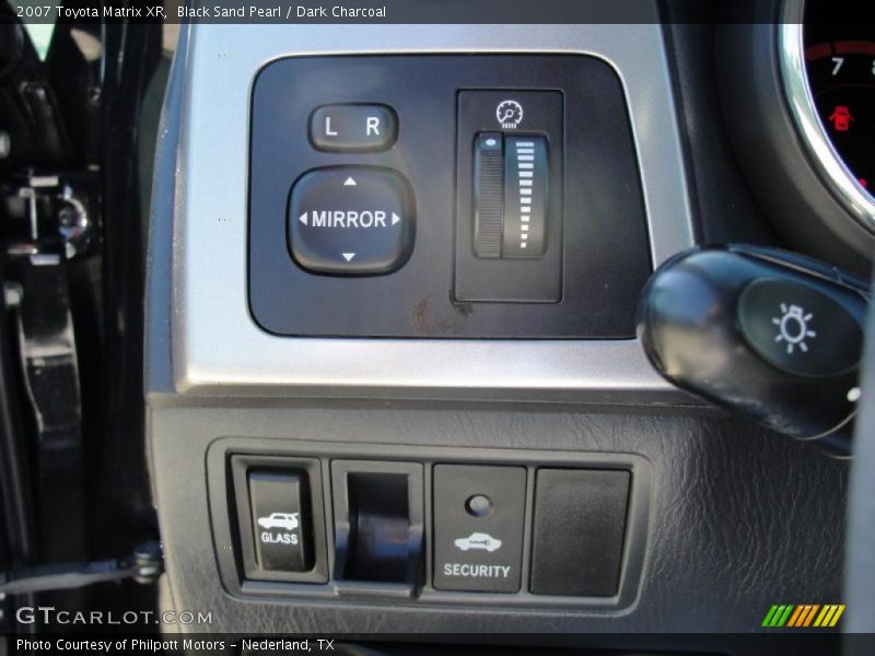 Black Sand Pearl / Dark Charcoal 2007 Toyota Matrix XR