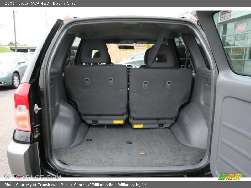 Black / Gray 2002 Toyota RAV4 4WD