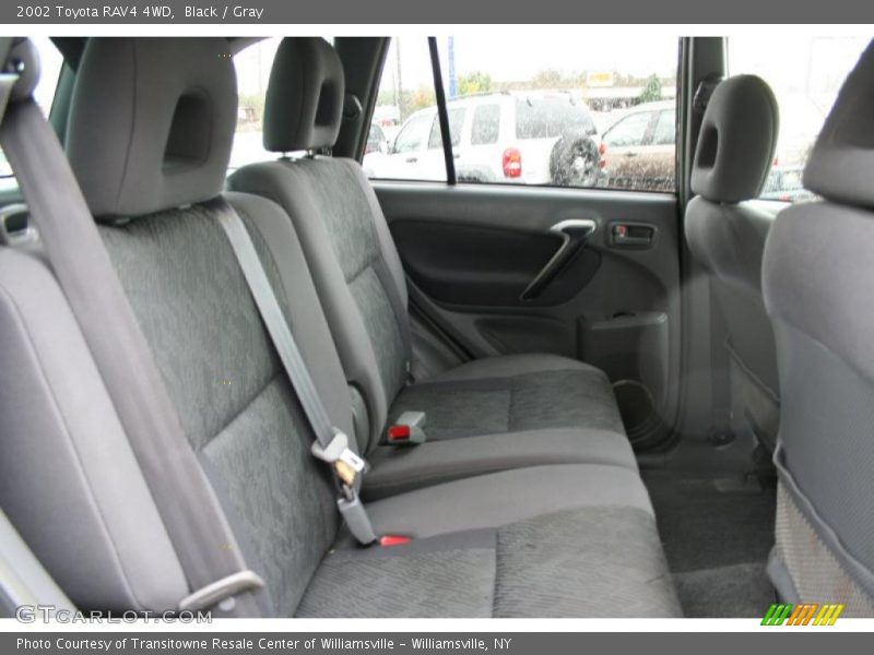 Black / Gray 2002 Toyota RAV4 4WD
