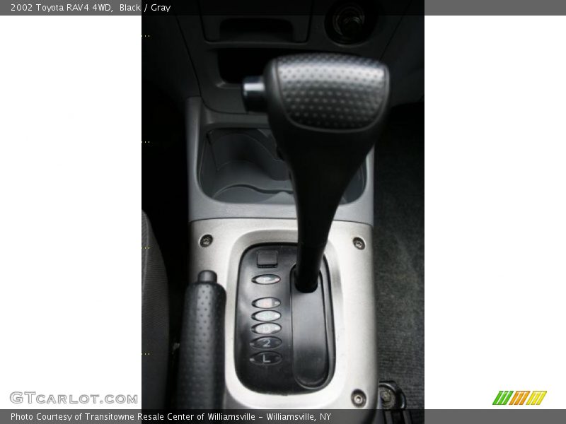 Black / Gray 2002 Toyota RAV4 4WD