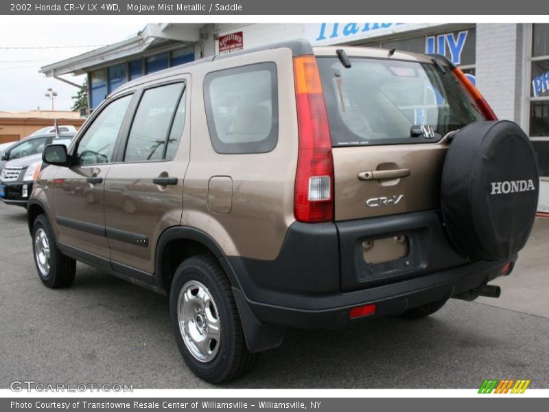 Mojave Mist Metallic / Saddle 2002 Honda CR-V LX 4WD