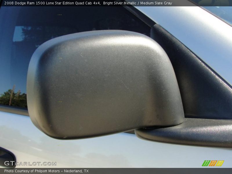 Bright Silver Metallic / Medium Slate Gray 2008 Dodge Ram 1500 Lone Star Edition Quad Cab 4x4