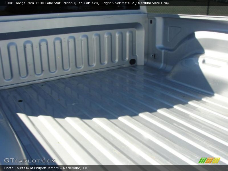 Bright Silver Metallic / Medium Slate Gray 2008 Dodge Ram 1500 Lone Star Edition Quad Cab 4x4