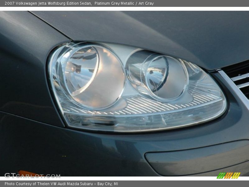 Platinum Grey Metallic / Art Gray 2007 Volkswagen Jetta Wolfsburg Edition Sedan