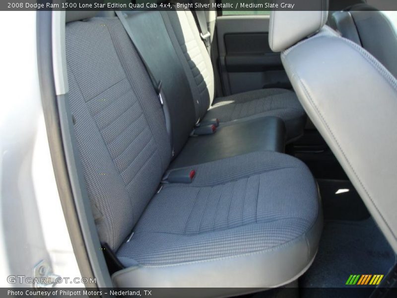 Bright Silver Metallic / Medium Slate Gray 2008 Dodge Ram 1500 Lone Star Edition Quad Cab 4x4