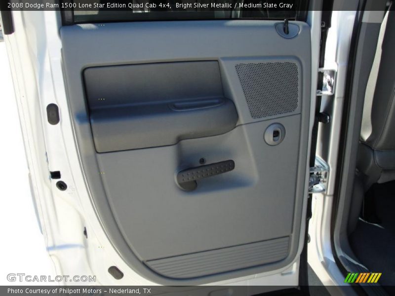 Bright Silver Metallic / Medium Slate Gray 2008 Dodge Ram 1500 Lone Star Edition Quad Cab 4x4