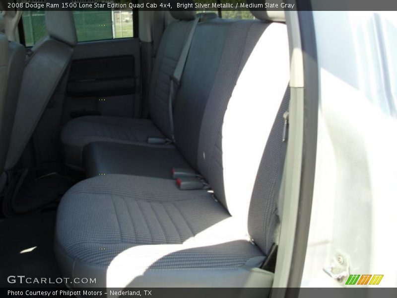Bright Silver Metallic / Medium Slate Gray 2008 Dodge Ram 1500 Lone Star Edition Quad Cab 4x4
