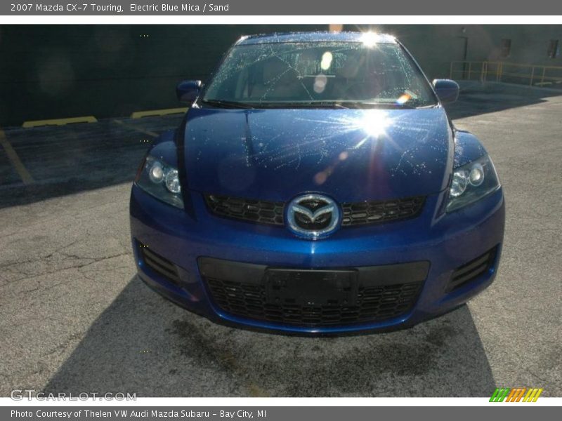 Electric Blue Mica / Sand 2007 Mazda CX-7 Touring