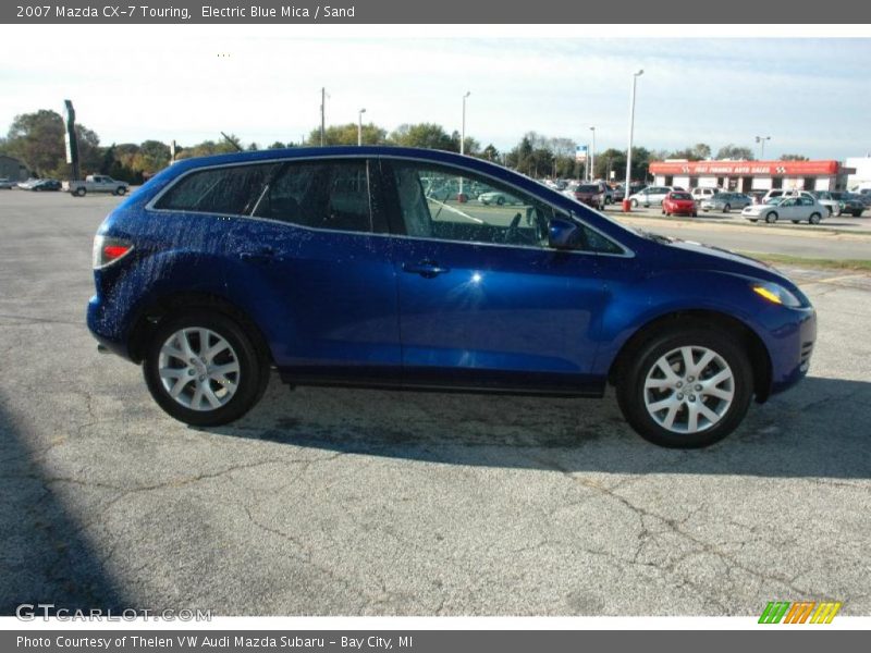 Electric Blue Mica / Sand 2007 Mazda CX-7 Touring