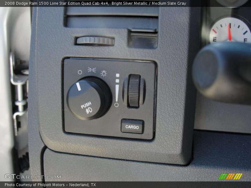Bright Silver Metallic / Medium Slate Gray 2008 Dodge Ram 1500 Lone Star Edition Quad Cab 4x4