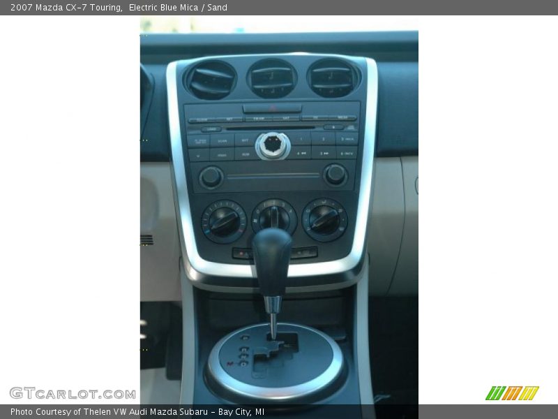 Electric Blue Mica / Sand 2007 Mazda CX-7 Touring