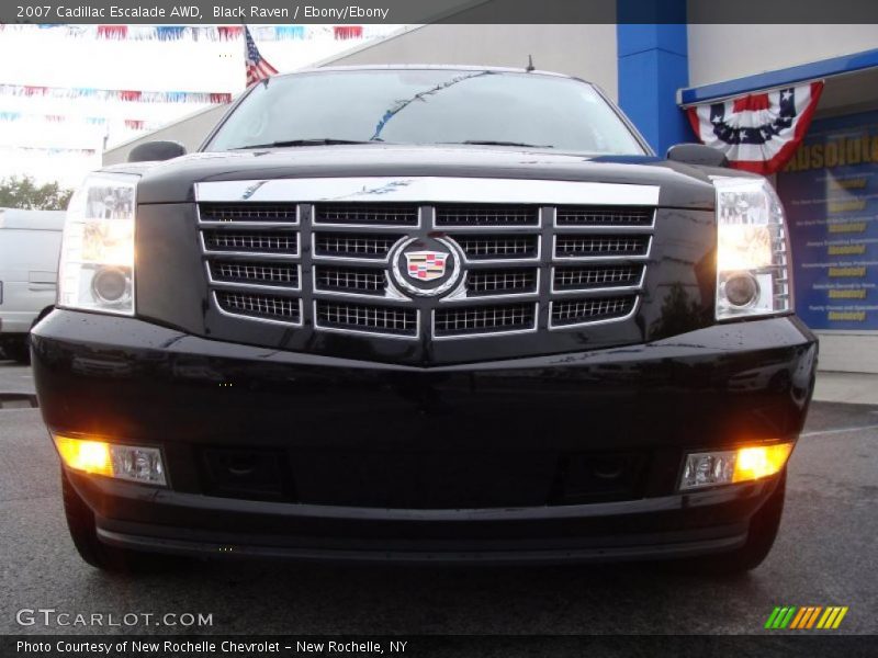 Black Raven / Ebony/Ebony 2007 Cadillac Escalade AWD