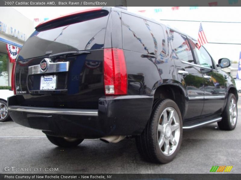 Black Raven / Ebony/Ebony 2007 Cadillac Escalade AWD