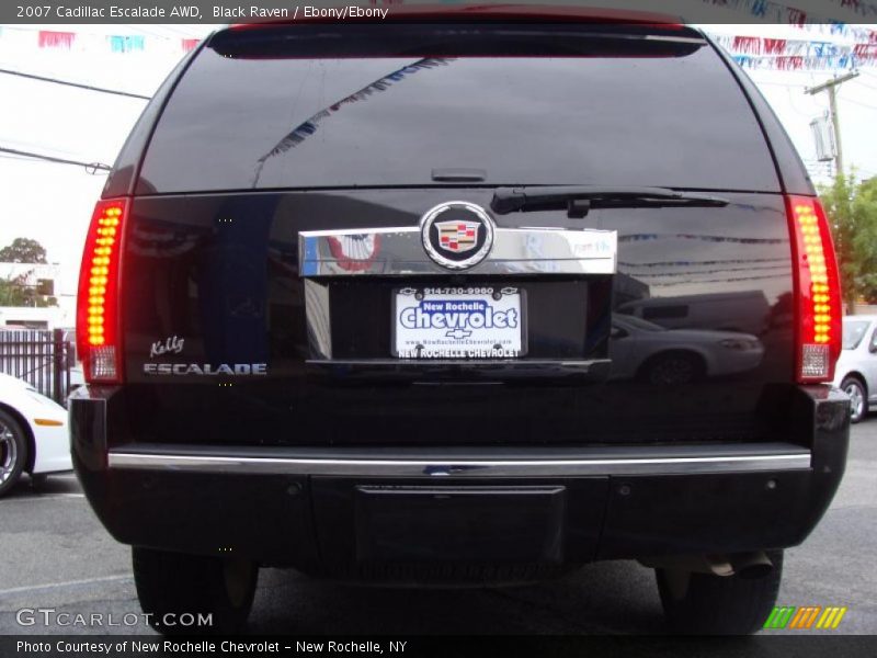 Black Raven / Ebony/Ebony 2007 Cadillac Escalade AWD