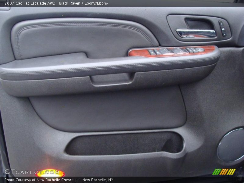 Black Raven / Ebony/Ebony 2007 Cadillac Escalade AWD