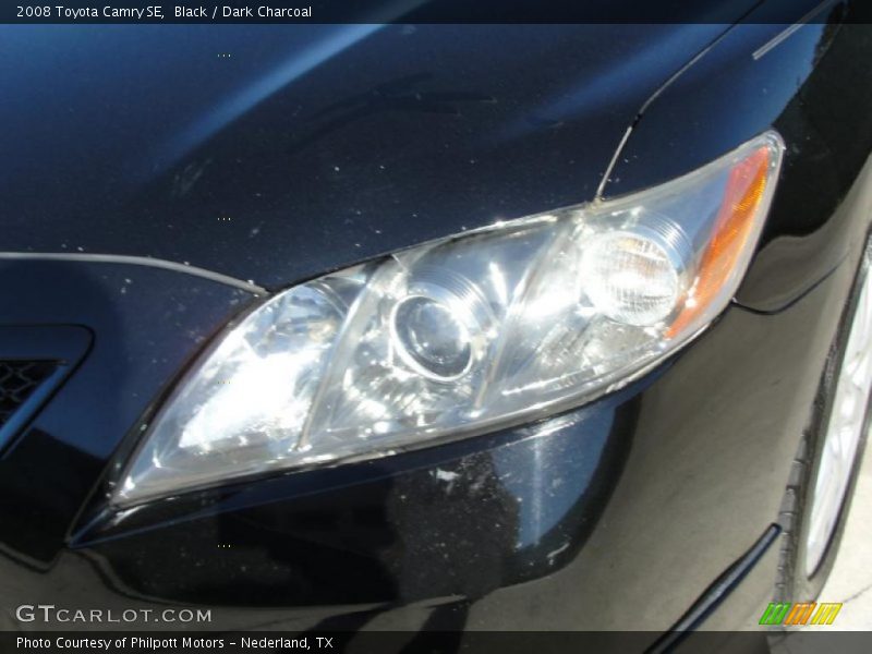 Black / Dark Charcoal 2008 Toyota Camry SE