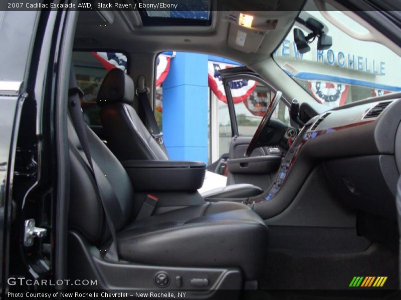 Black Raven / Ebony/Ebony 2007 Cadillac Escalade AWD