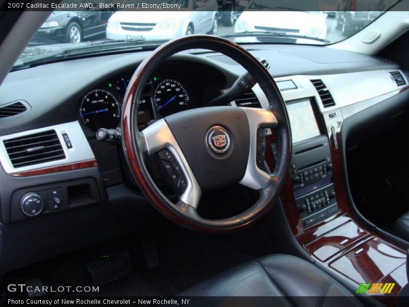 Black Raven / Ebony/Ebony 2007 Cadillac Escalade AWD