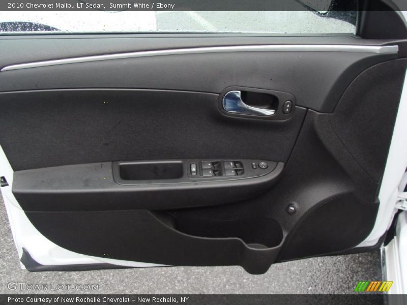 Summit White / Ebony 2010 Chevrolet Malibu LT Sedan