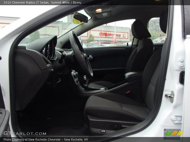 Summit White / Ebony 2010 Chevrolet Malibu LT Sedan