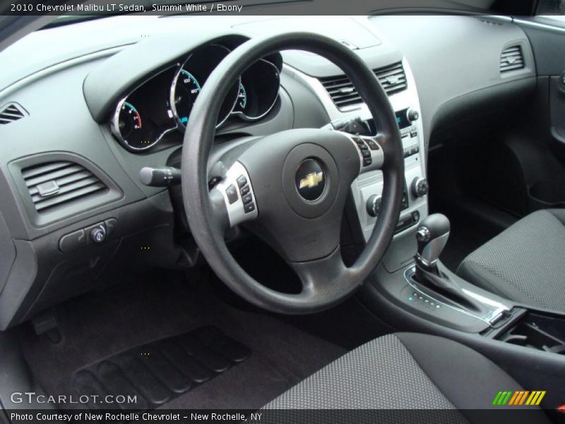 Summit White / Ebony 2010 Chevrolet Malibu LT Sedan