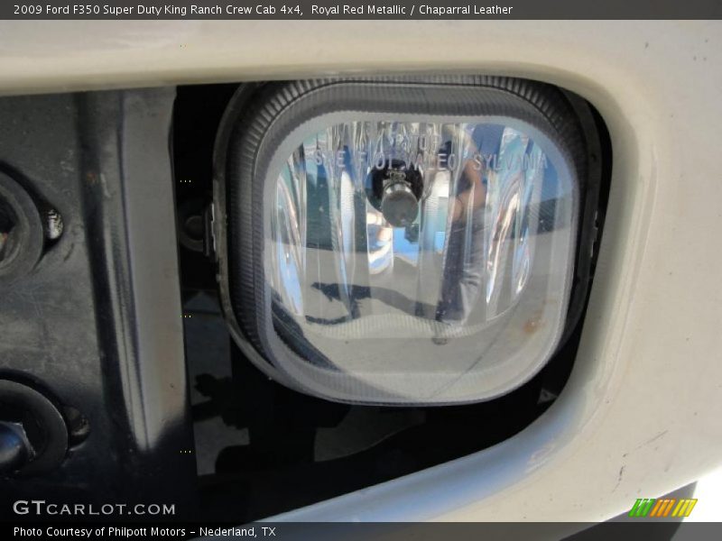 Royal Red Metallic / Chaparral Leather 2009 Ford F350 Super Duty King Ranch Crew Cab 4x4