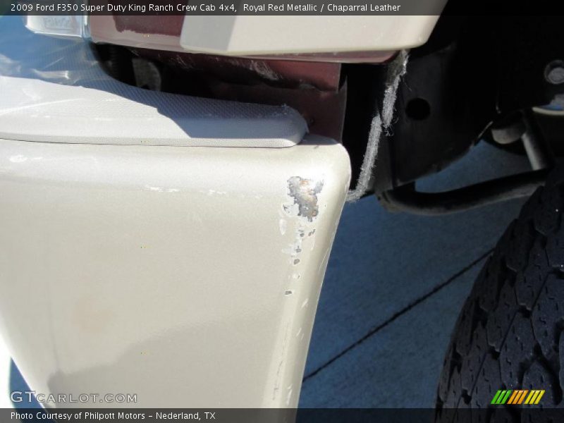 Royal Red Metallic / Chaparral Leather 2009 Ford F350 Super Duty King Ranch Crew Cab 4x4