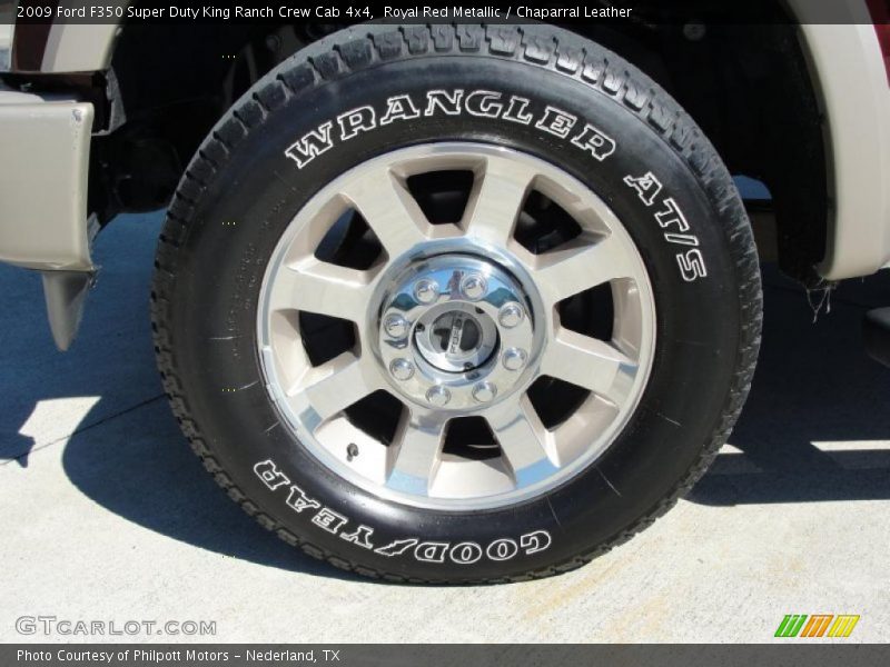  2009 F350 Super Duty King Ranch Crew Cab 4x4 Wheel