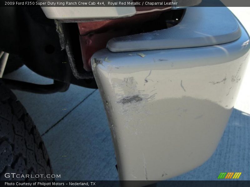 Royal Red Metallic / Chaparral Leather 2009 Ford F350 Super Duty King Ranch Crew Cab 4x4
