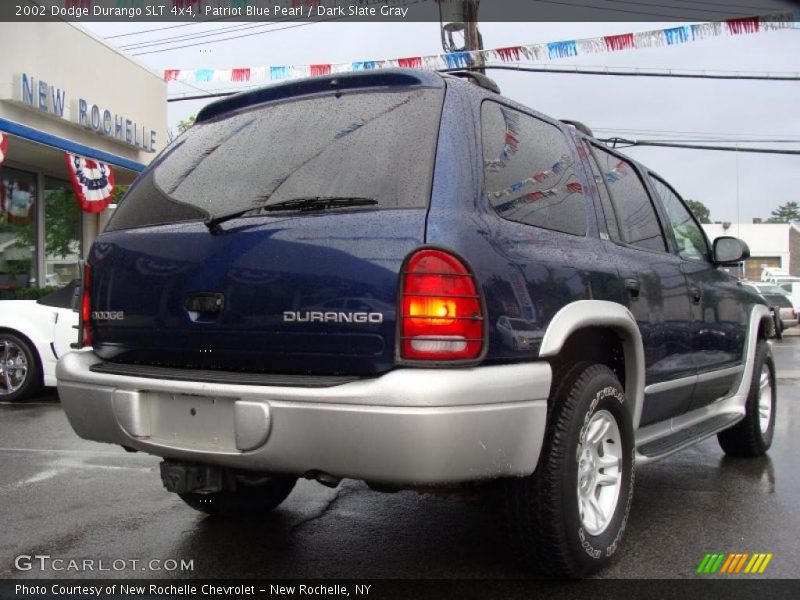 Patriot Blue Pearl / Dark Slate Gray 2002 Dodge Durango SLT 4x4