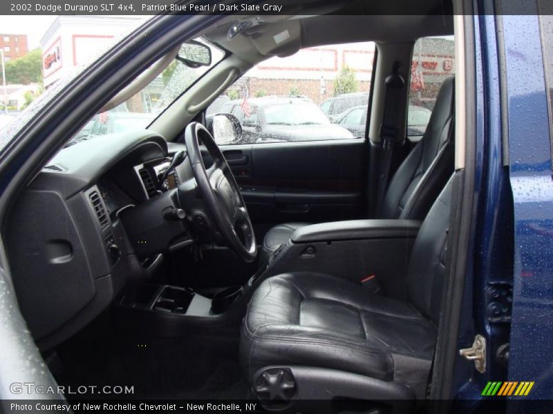 Patriot Blue Pearl / Dark Slate Gray 2002 Dodge Durango SLT 4x4