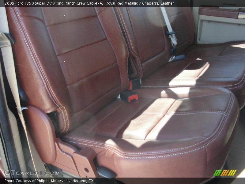 Royal Red Metallic / Chaparral Leather 2009 Ford F350 Super Duty King Ranch Crew Cab 4x4