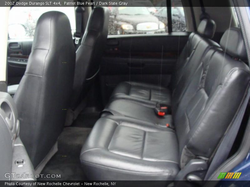 Patriot Blue Pearl / Dark Slate Gray 2002 Dodge Durango SLT 4x4